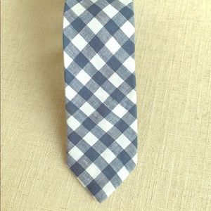 J. crew Men’s Gingham Skinny Tie